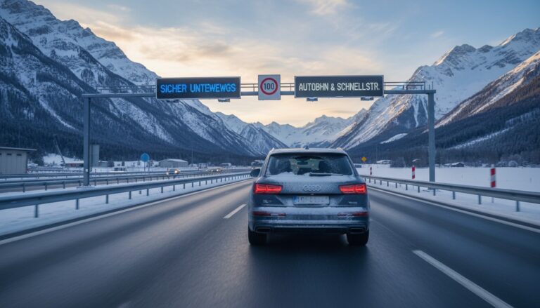 Winterreise durch Österreich: Sicher unterwegs auf Autobahnen und Schnellstraßen